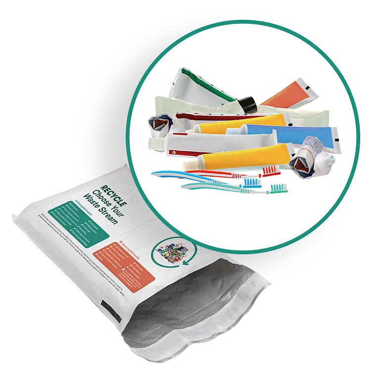 Oral Care Waste and Packaging Zero Waste Pouch Thumbnail